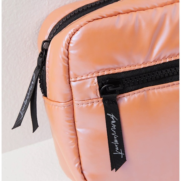 Free People Iridescent Bum Bag in  Desert Rose - Picture 3 of 6